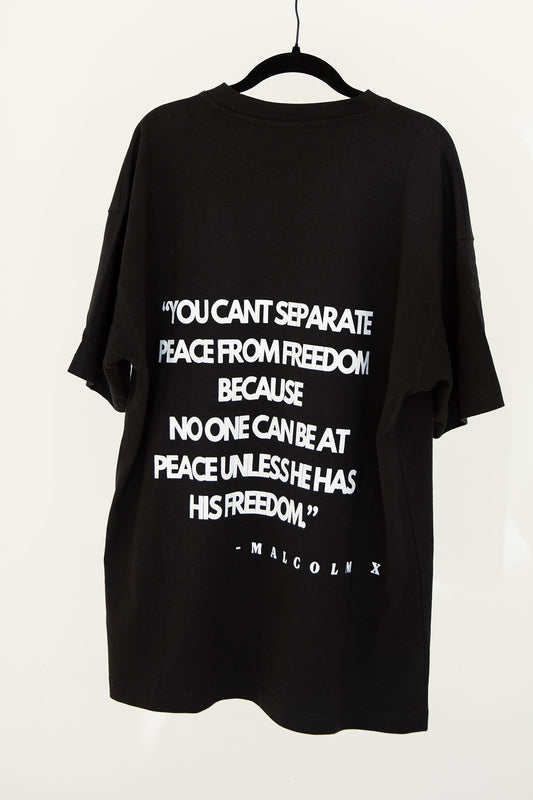 malcolm x short sleeve