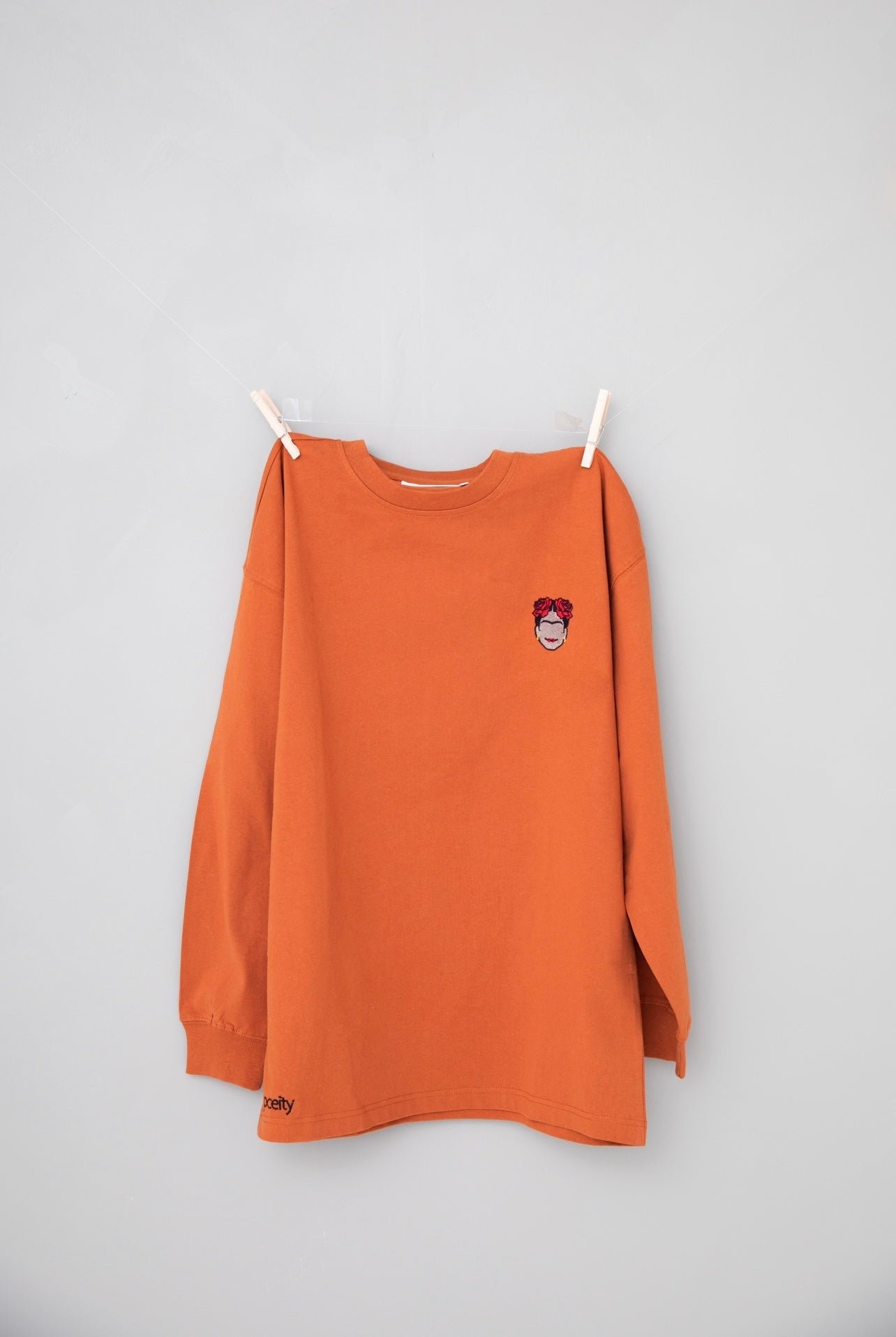 frida (terracotta) long sleeve